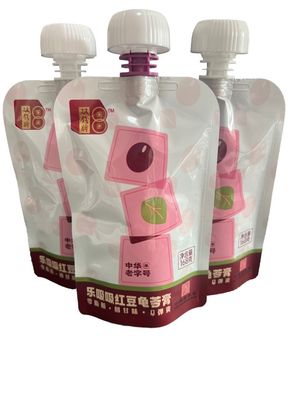 Bolsa de boca para alimentos de reutilización de alta calidad 121C-135C