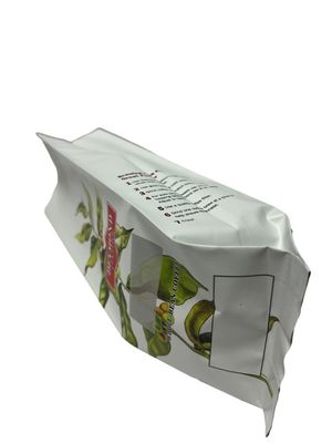 Bolsa de embalaje de café con envoltorio lateral impreso con UV personalizado