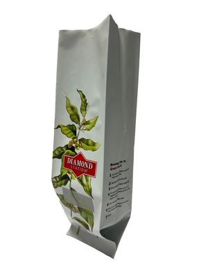 Bolsa de embalaje de café con envoltorio lateral impreso con UV personalizado