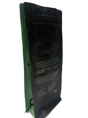 Bolsa de café laminada de papel metalizado con capacidad de 100 g-1 kg