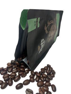 Bolsa de café laminada de papel metalizado con capacidad de 100 g-1 kg