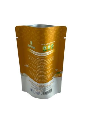 121C Temperatura Retort 30-40 minutos Esterilización Boleta de comida para bocadillos de pie