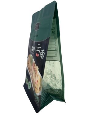 Bolsa de fondo plano con cremallera de cerradura para esterilización 90C-100C-121C-135C