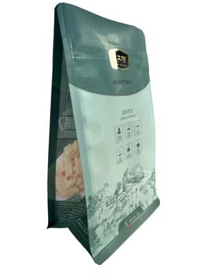 Bolsa de fondo plano con cremallera de cerradura para esterilización 90C-100C-121C-135C