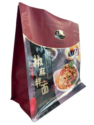 Bolsa de fondo plano de impresión personalizada con alto rendimiento de barrera