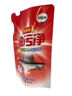 500 g-1 kg Capacidad personalizada Bolso de forma libre brillante para embalajes flexibles