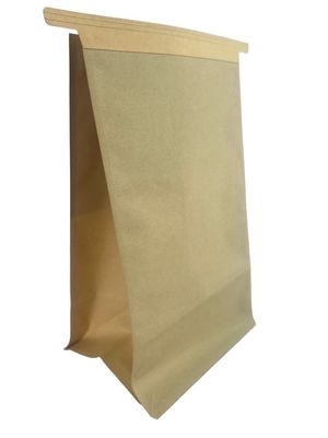 Bolsas de papel de forma libre Bolsas de embalaje para pan personalizado