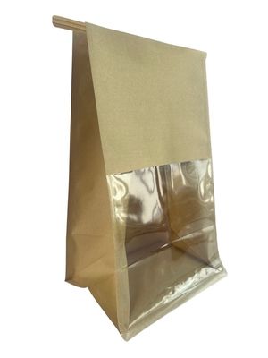 Bolsas de papel de forma libre Bolsas de embalaje para pan personalizado