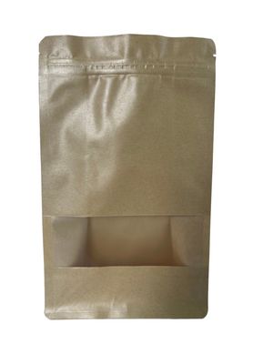 Bolsas de embalaje de papel con buen sellado y diseño de ventana personalizado