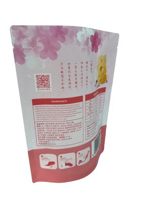 Bolso de fondo plano Bolso de papel marrón personalizado para su comida