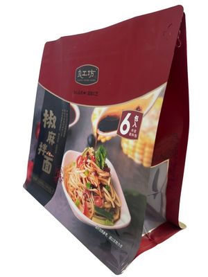 Bolsa de fondo plano de impresión personalizada con alto rendimiento de barrera